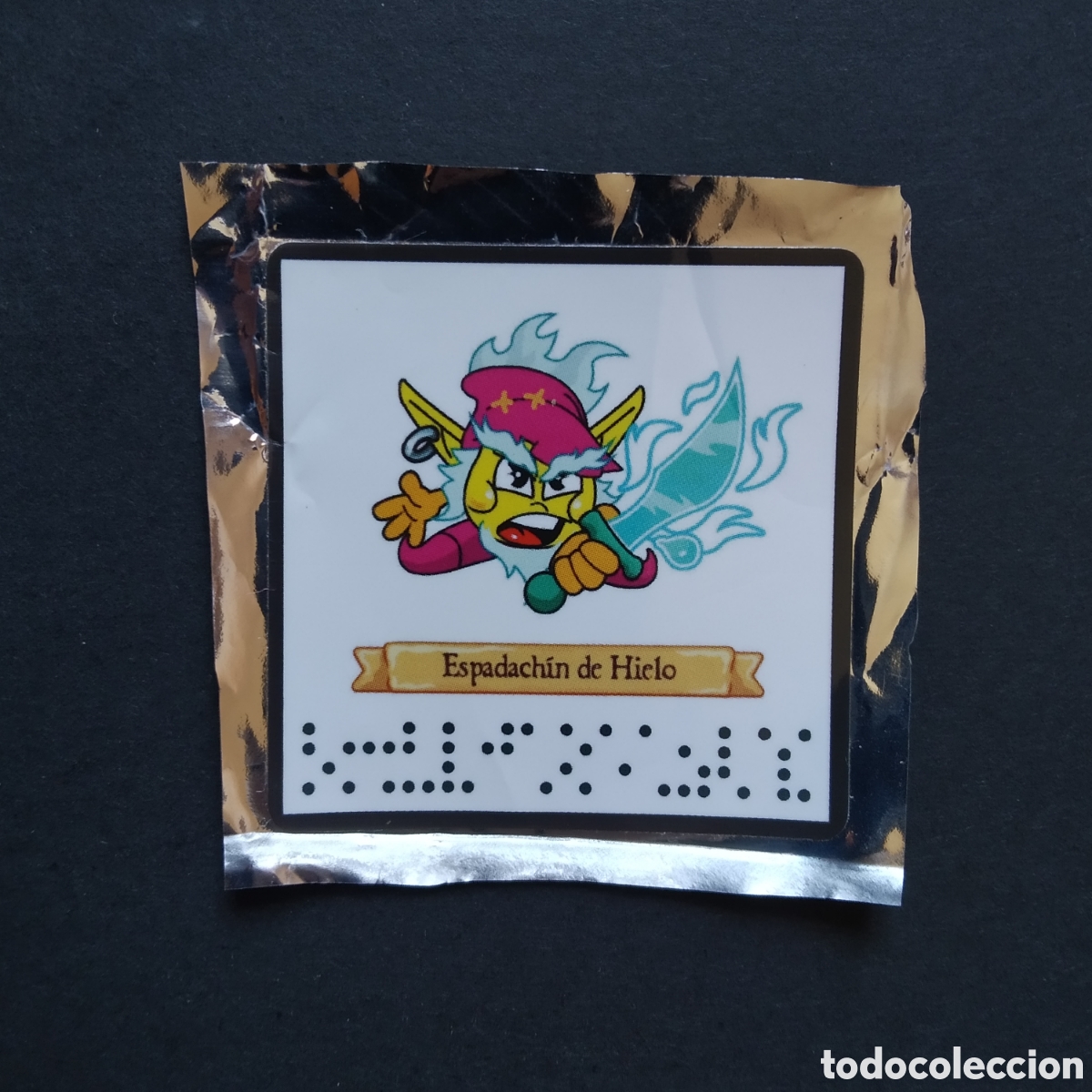 Coleccionismo cromos antiguos: CROMO - ESPADACH&Iacute;N DE HIELO - GREFUHEROES (GREFU HEROES), DIARIO DE AVENTURAS - 2019 - GREFUSA