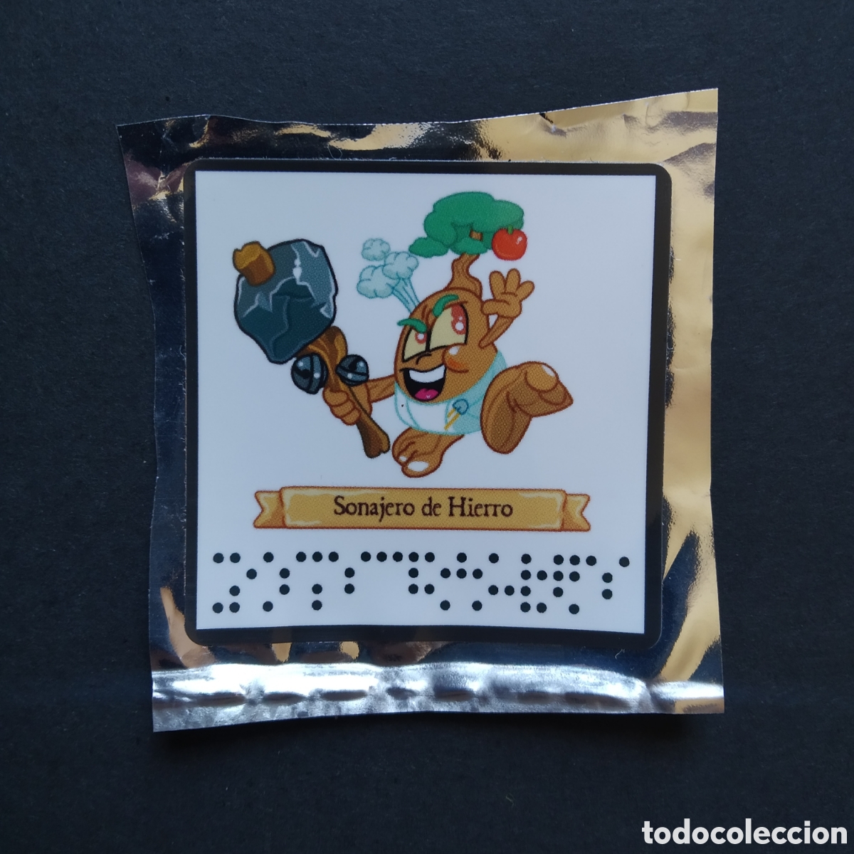 Coleccionismo cromos antiguos: CROMO - SONAJERO DE HIERRO - GREFUHEROES (GREFU HEROES), DIARIO DE AVENTURAS - 2019 - GREFUSA