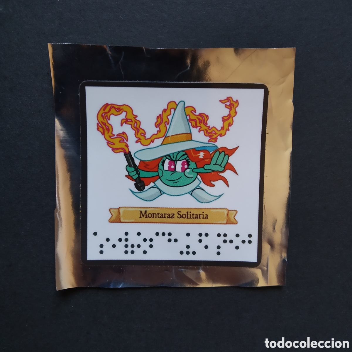 Coleccionismo cromos antiguos: CROMO - MONTARAZ SOLITARIA - GREFUHEROES (GREFU HEROES), DIARIO DE AVENTURAS - 2019 - GREFUSA