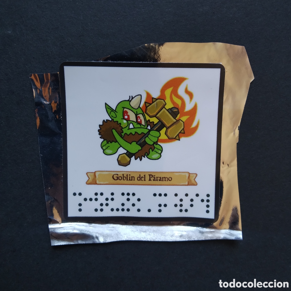 Coleccionismo cromos antiguos: CROMO - GOBLIN DEL P&Aacute;RAMO - GREFUHEROES (GREFU HEROES), DIARIO DE AVENTURAS - 2019 - GREFUSA