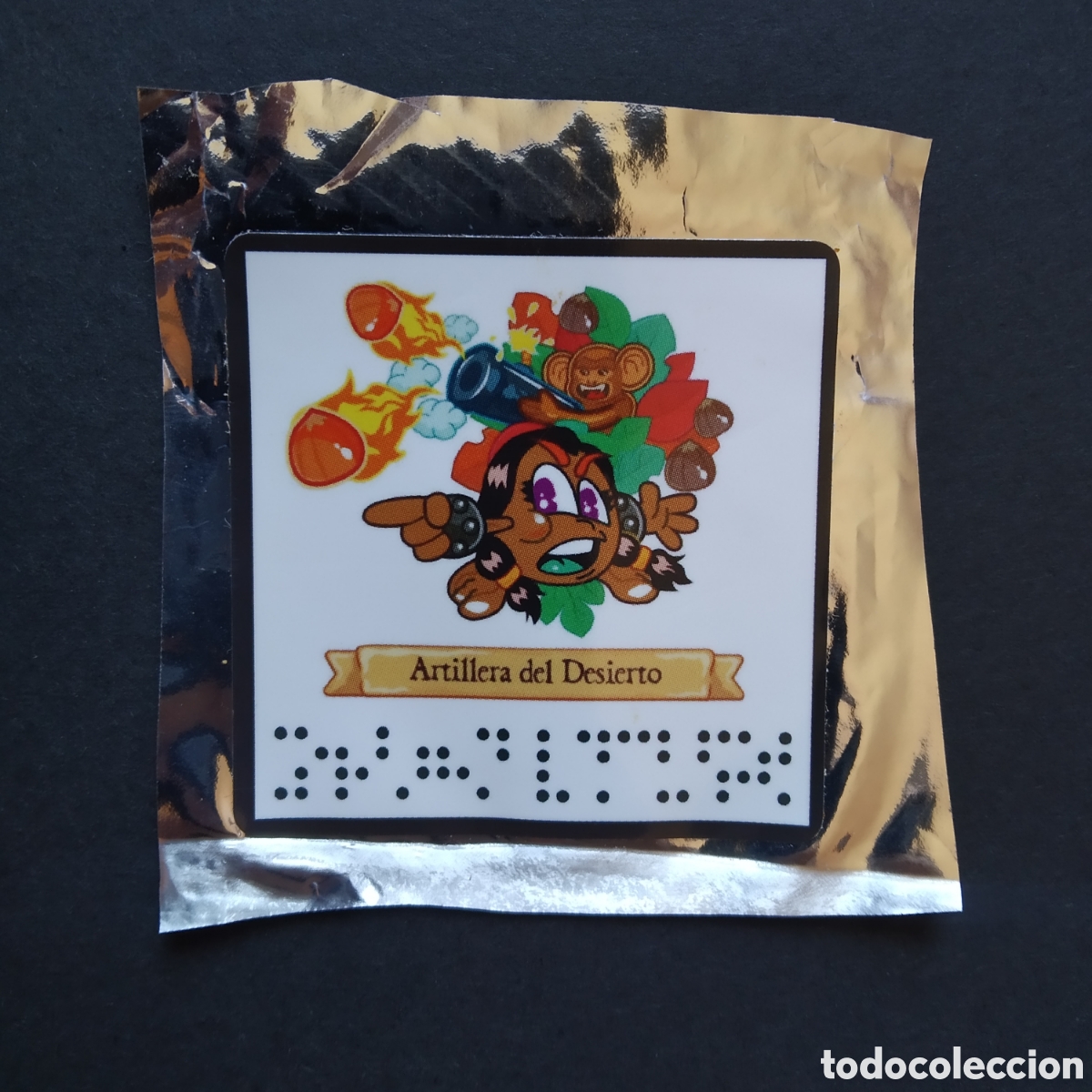 Coleccionismo cromos antiguos: CROMO - ARTILLERA DEL DESIERTO - GREFUHEROES (GREFU HEROES), DIARIO DE AVENTURAS - 2019 - GREFUSA