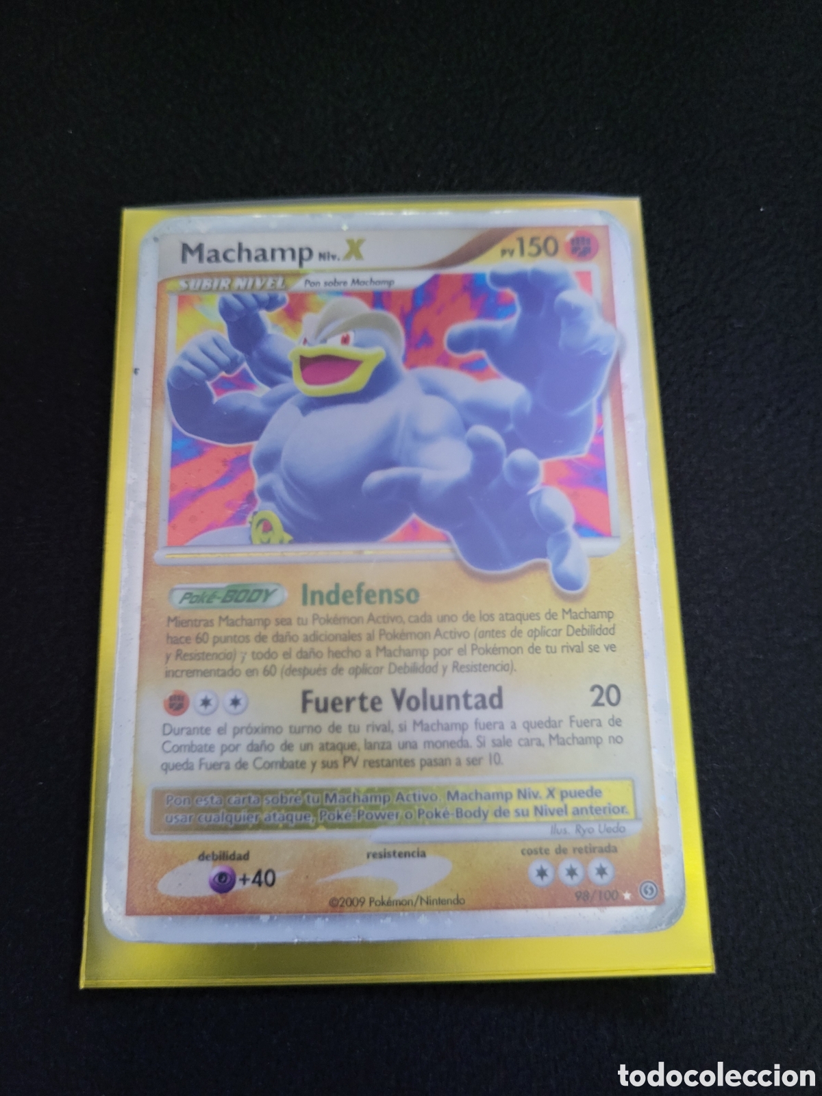 Coleccionismo cromos antiguos: Carta Machamp X 2009