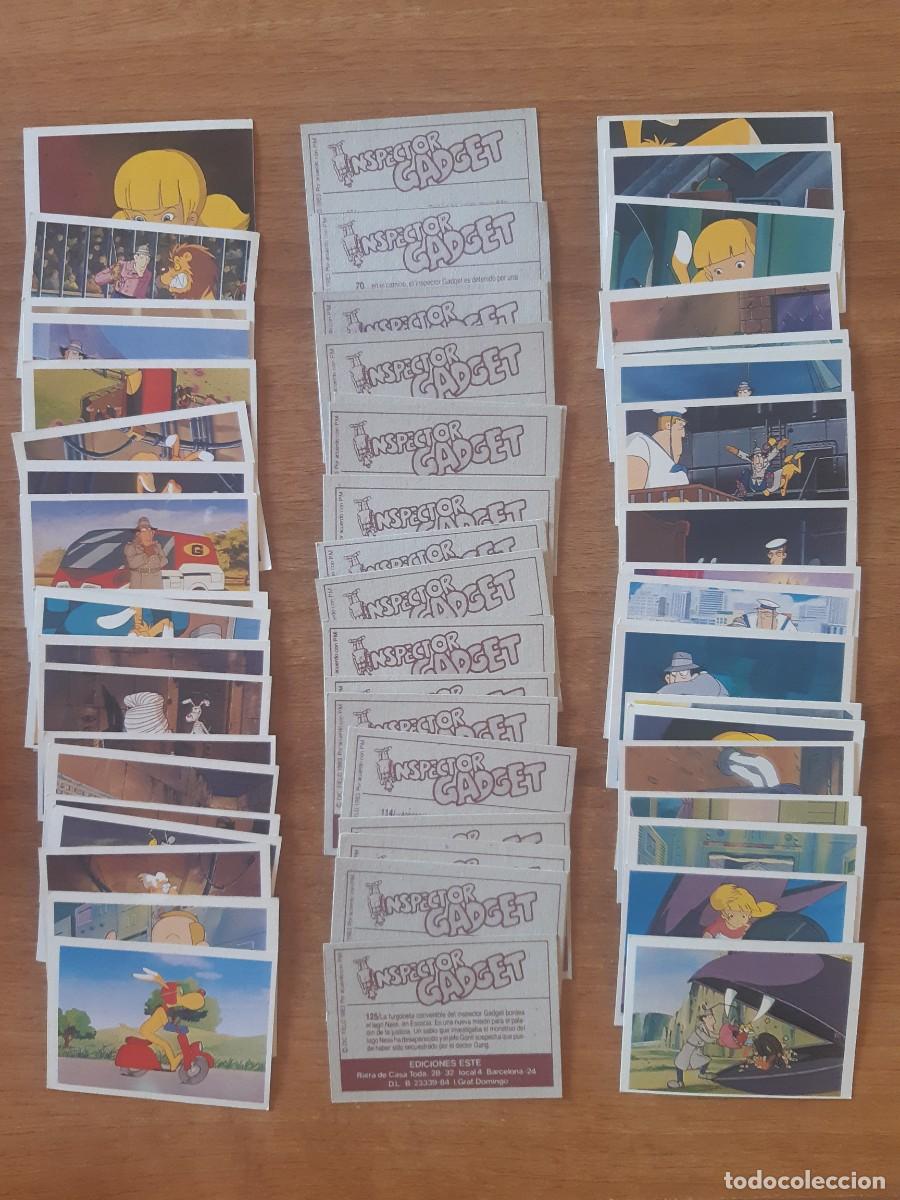 Coleccionismo cromos antiguos: LOTE 56 CROMOS DIFERENTES EL INSPECTOR GADGET EDICIONES ESTE 1983. NUNCA PEGADOS, SIN PEGAR