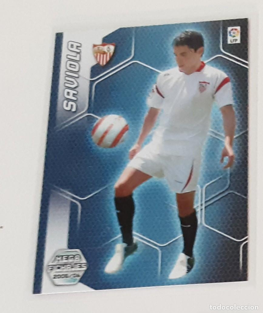 Coleccionismo cromos antiguos: Megacracks mgk 05 06 mega fichajes saviola Sevilla