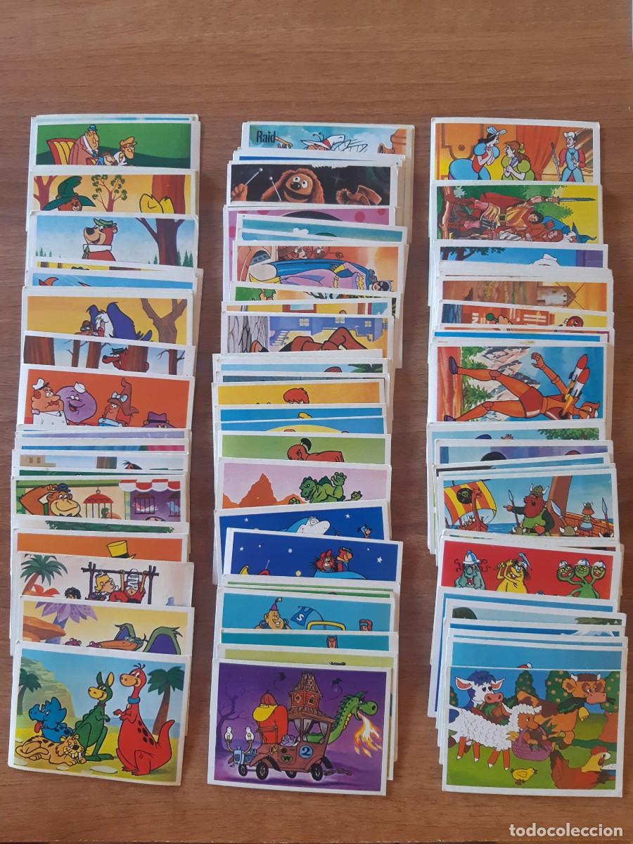 Coleccionismo cromos antiguos: LOTE 112 CROMOS DIFERENTES FESTIVAL DEL DIBUJO ANIMADO ED. PACOSA DOS 1981. NUNCA PEGADOS, SIN PEGAR
