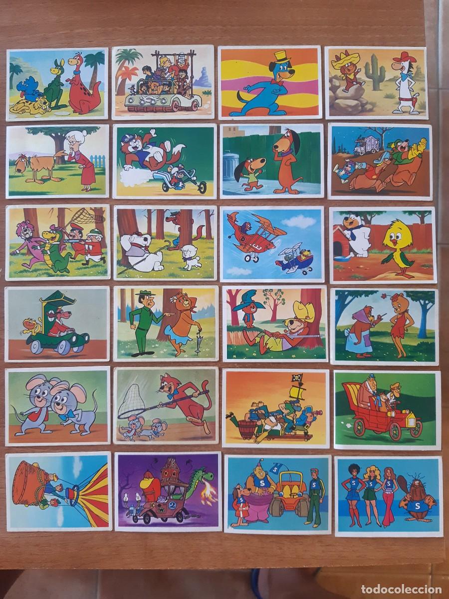 Collezionismo Figurine antiche: LOTE 76 CROMOS DIFERENTES FESTIVAL DEL DIBUJO ANIMADO ED. PACOSA DOS 1981. NUNCA PEGADOS, SIN PEGAR