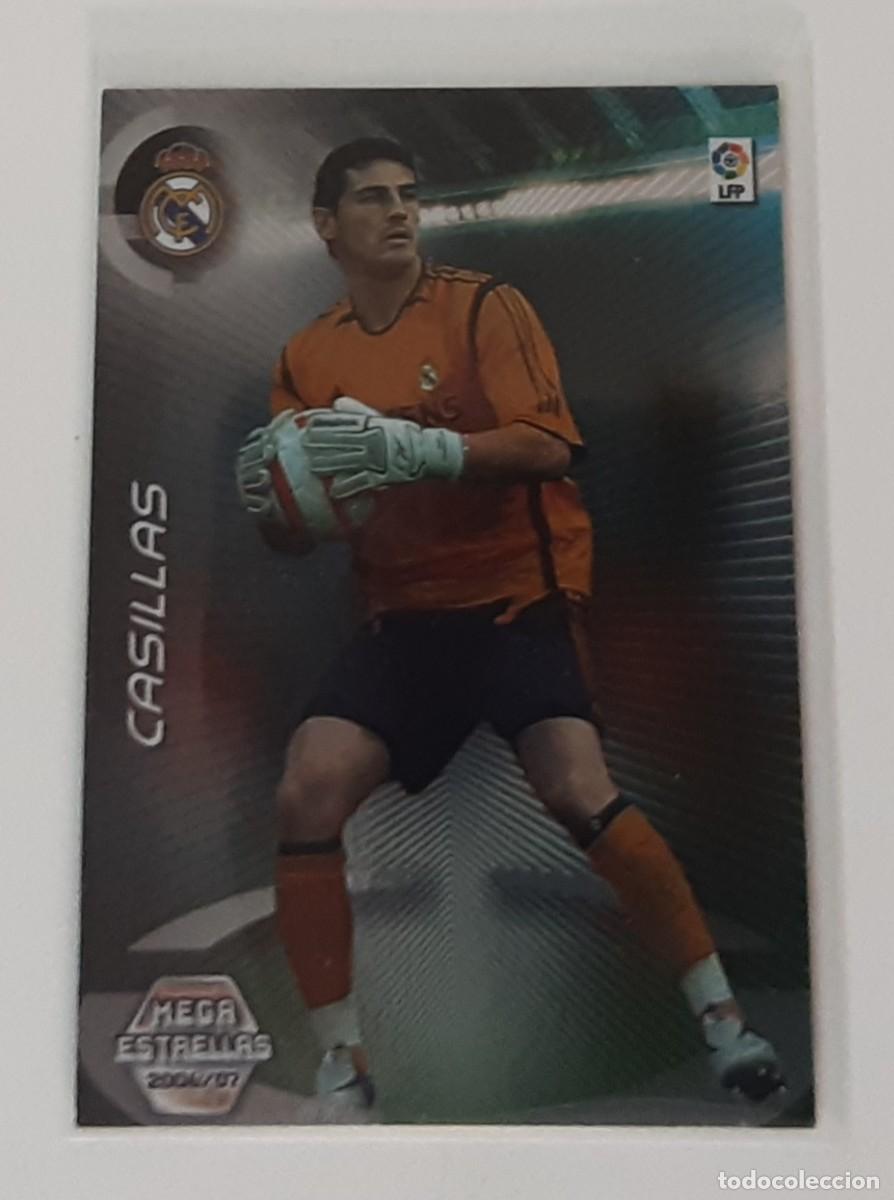 Coleccionismo cromos antiguos: Megacracks mgk 06 07 mega estrellas casillas real madrid