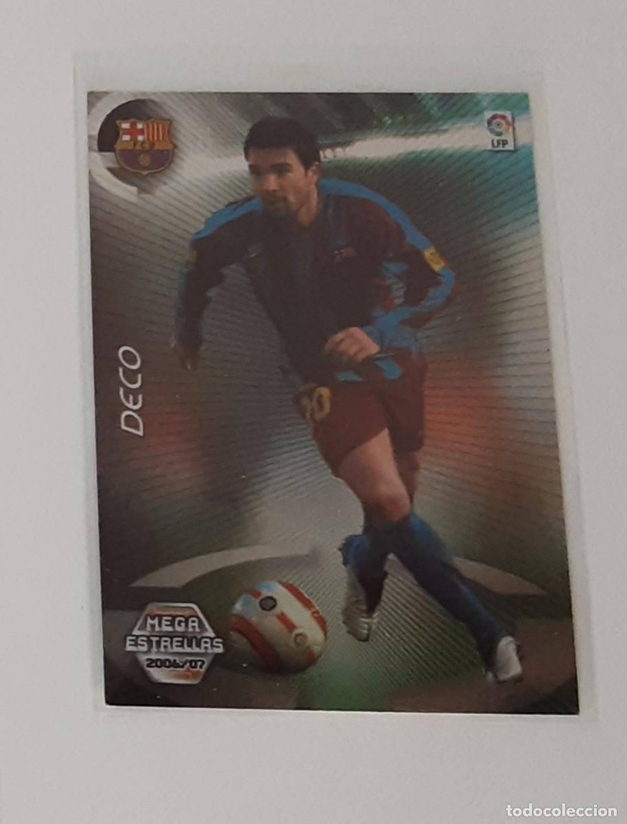 Coleccionismo cromos antiguos: Megacracks mgk 06 07 mega estrellas deco Barcelona