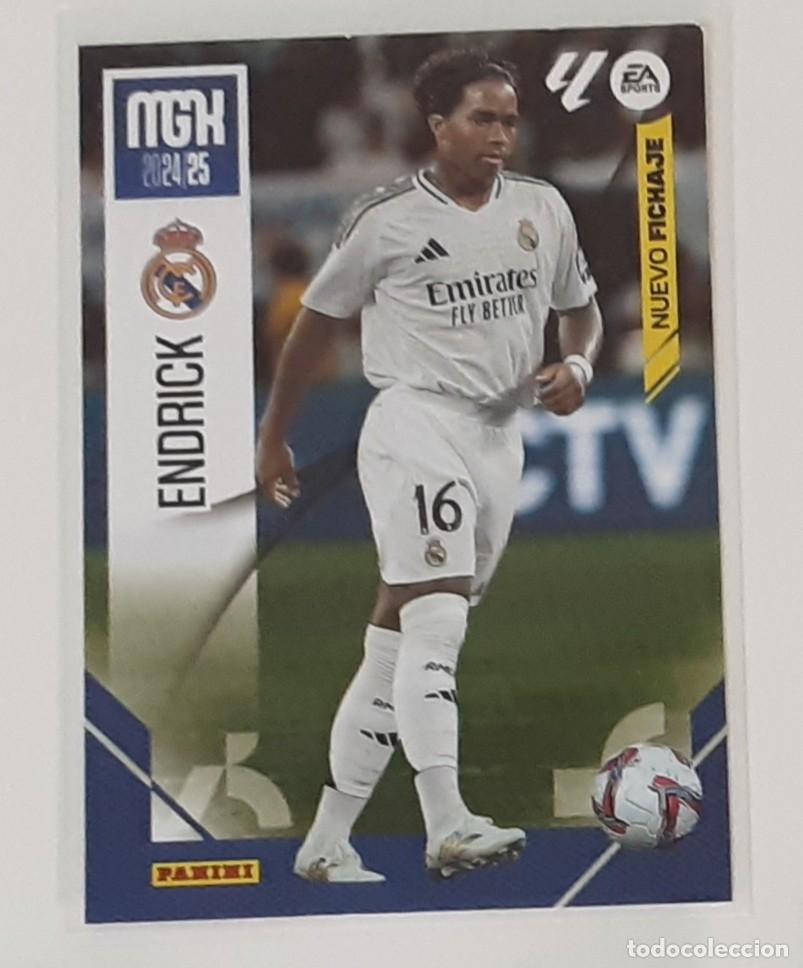 Coleccionismo cromos antiguos: Megacracks mgk 24 25 endrick real madrid nuevo fichaje