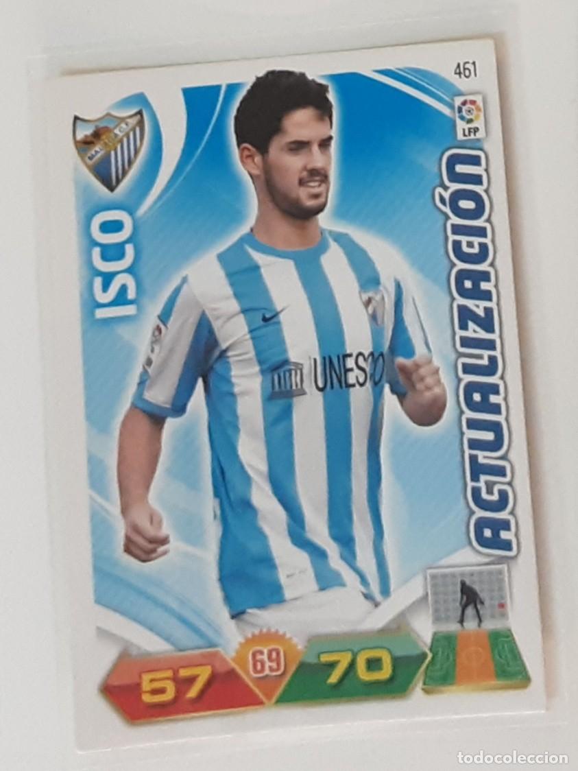Coleccionismo cromos antiguos: Adrenalyn 11 12 actualizacion isco malaga