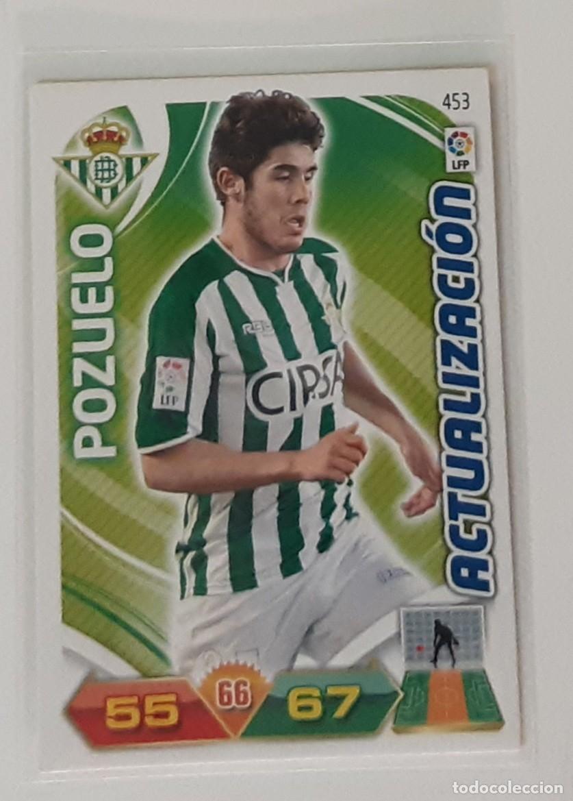 Coleccionismo cromos antiguos: Adrenalyn 11 12 actualizacion pozuelo betis