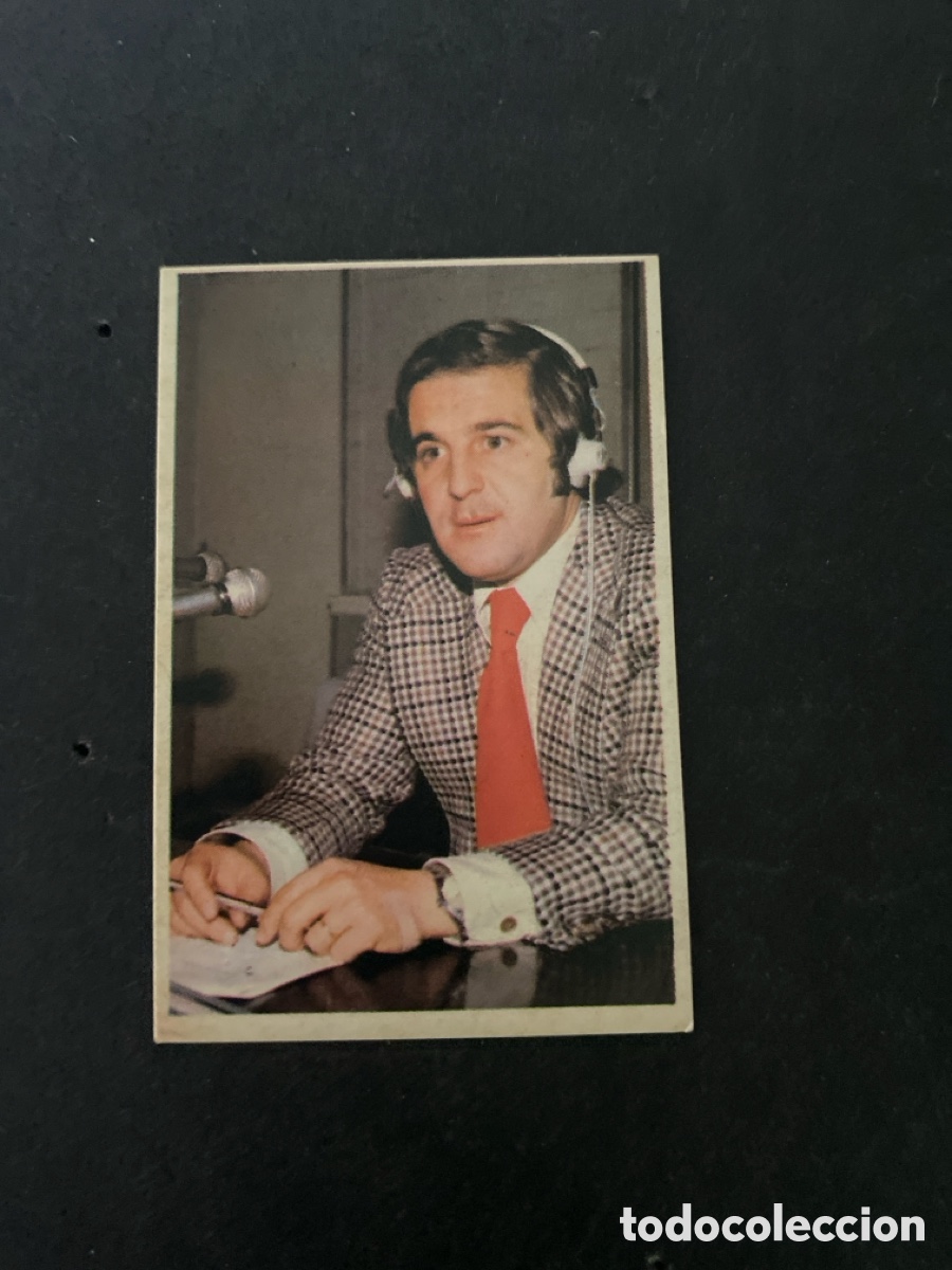 Coleccionismo cromos antiguos: Cromo Figuras N* 75 Jos&eacute; Mar&iacute;a Garcia ediciones este