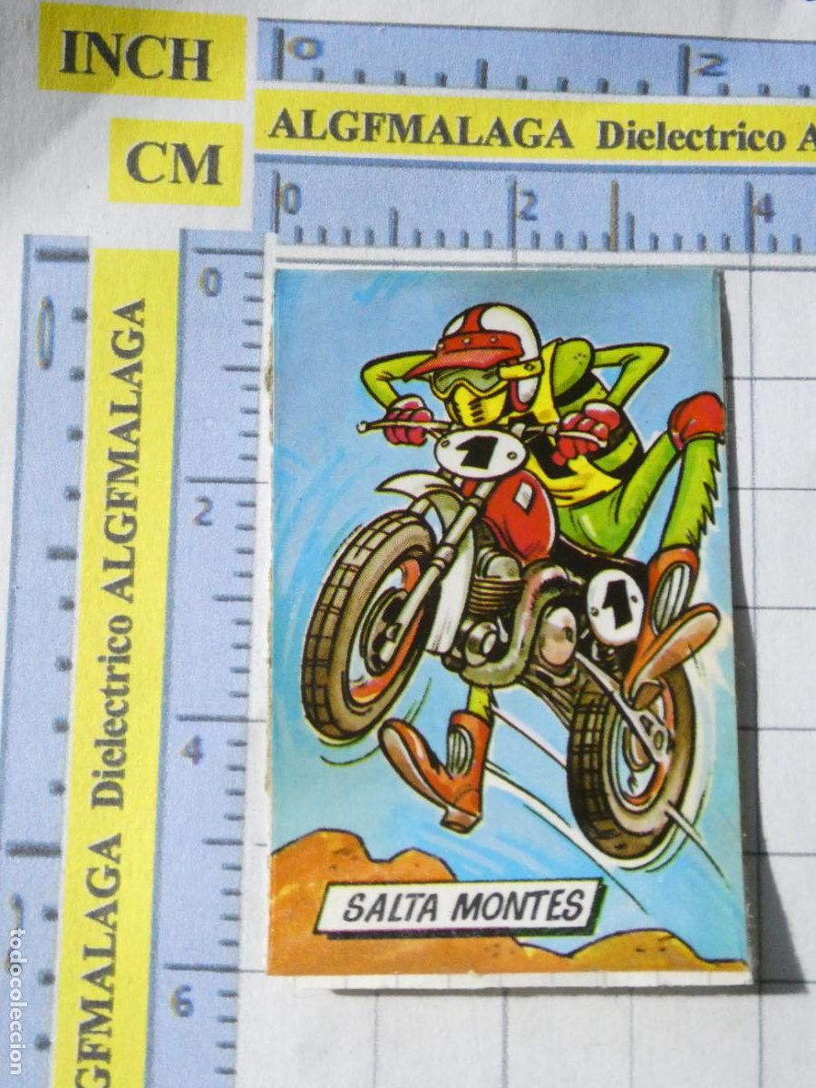 Coleccionismo cromos antiguos: CROMO CROMITO CHUCHER&Iacute;AS PASTELITOS PHOSKITOS BOTIBOING. SALTA MONTES
