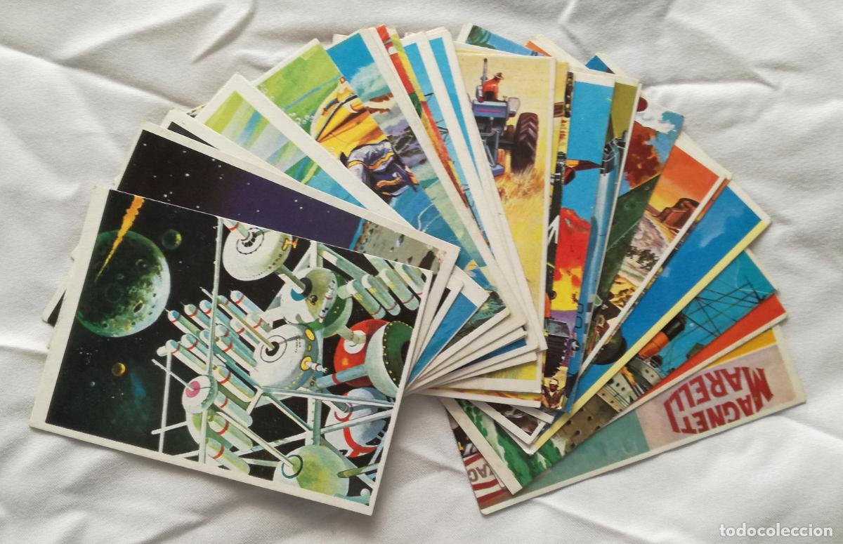 Coleccionismo cromos antiguos: Lote de 25 cromos del album Tecnica y Accion, ESTE - Nunca pegados; todos diferentes