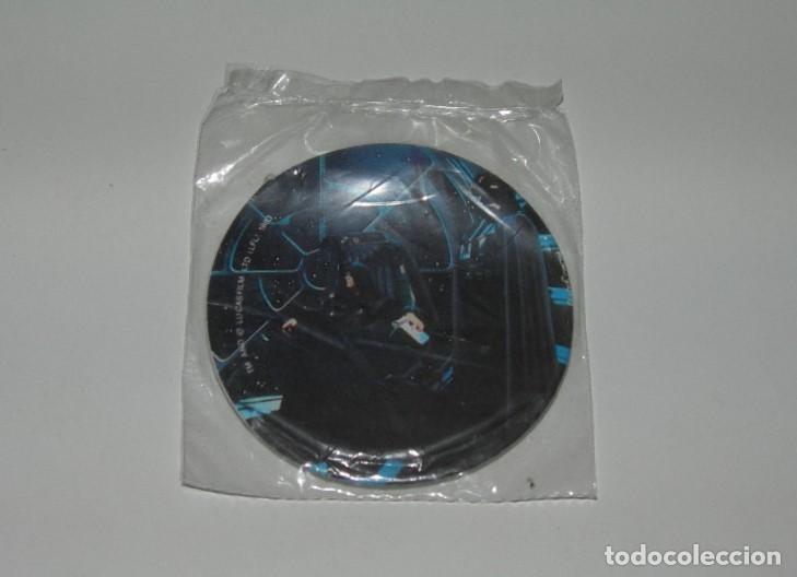Collectable Antique Stickers: - STAR WARS - CHAPA / CROMO ADHESIVO NUEVO Y PRECINTADO EL RETORNO DEL JEDI - CHOCOLATES CIBELES -