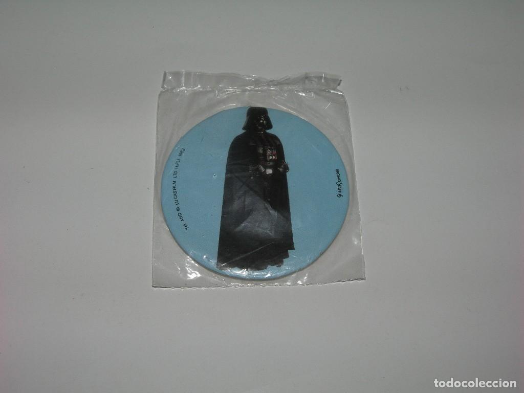 Collectable Antique Stickers: - STAR WARS - CHAPA / CROMO ADHESIVO NUEVO Y PRECINTADO EL RETORNO DEL JEDI - CHOCOLATES CIBELES -