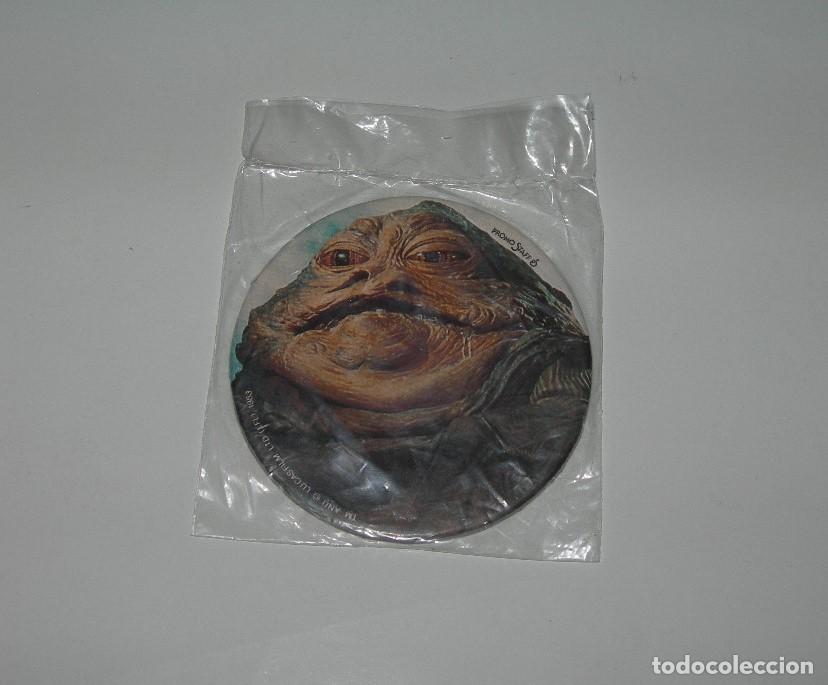 Collectable Antique Stickers: - STAR WARS - CHAPA / CROMO ADHESIVO NUEVO Y PRECINTADO EL RETORNO DEL JEDI - CHOCOLATES CIBELES -