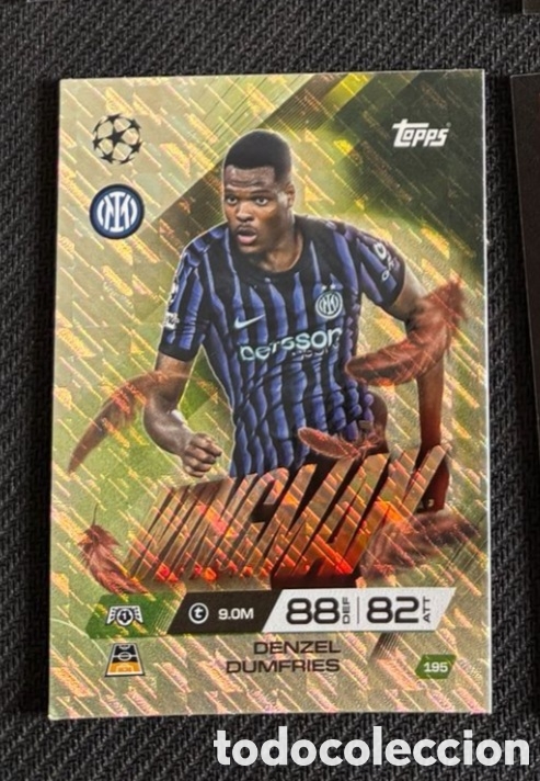 Collectable Antique Stickers: Dumfries Inter Mil&aacute;n Wingman Match Attax Extra 2025 2026