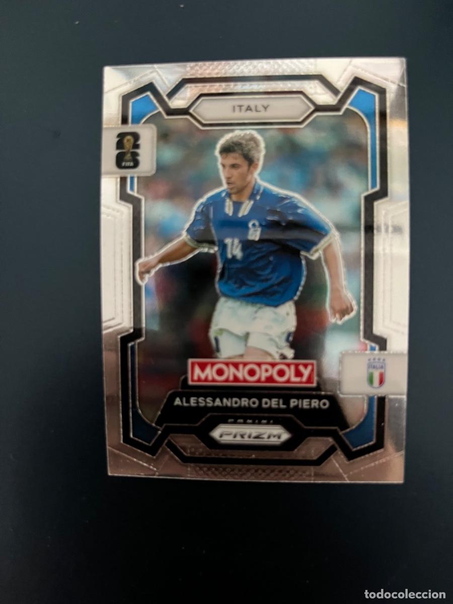 Coleccionismo cromos antiguos: 39 del piero Italia italy monopoly prizm world cup 2026