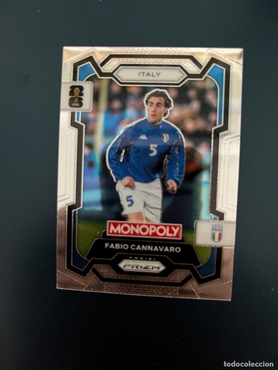 Coleccionismo cromos antiguos: 36 cannavaro Italia italy monopoly prizm world cup 2026
