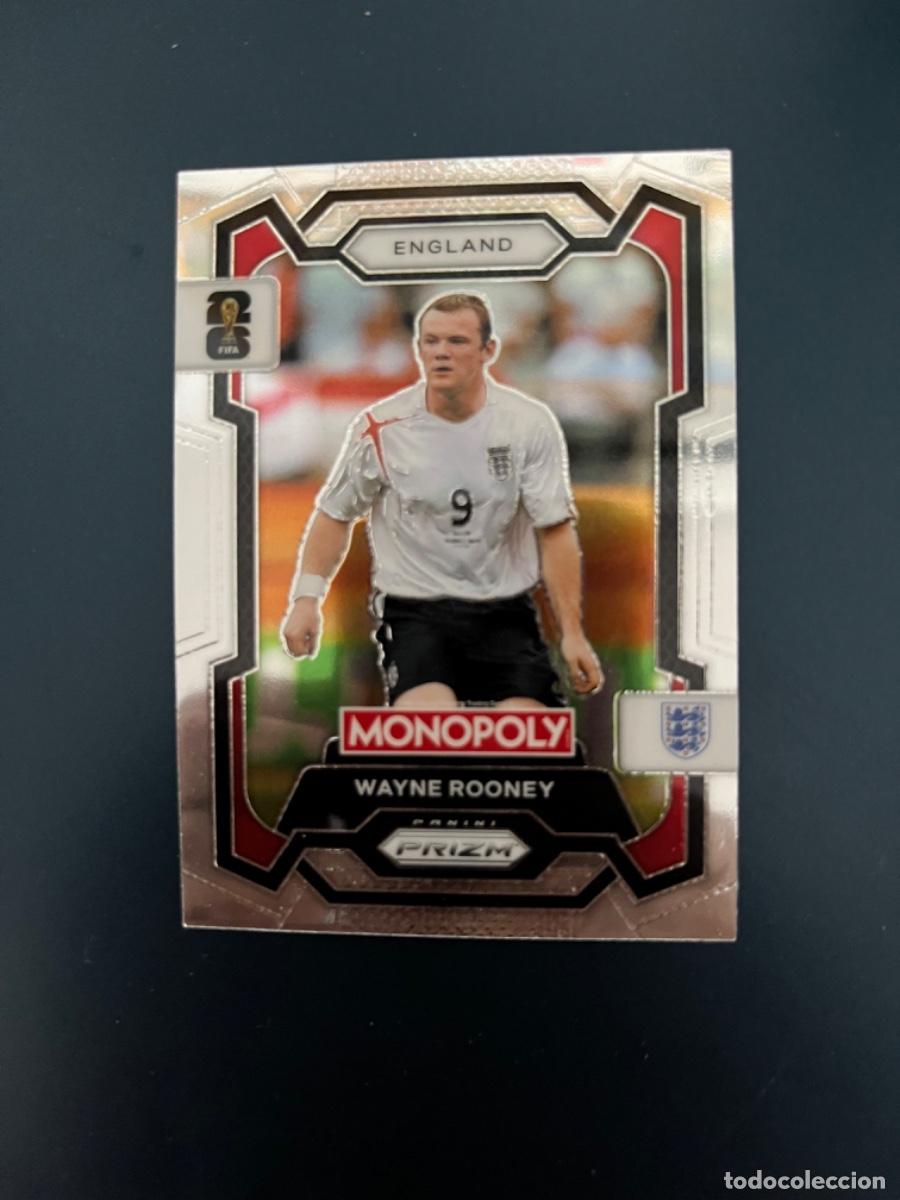 Coleccionismo cromos antiguos: 27 rooney inglaterra england monopoly prizm world cup 2026