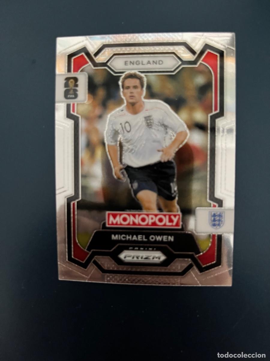Coleccionismo cromos antiguos: 26 owen inglaterra england monopoly prizm world cup 2026