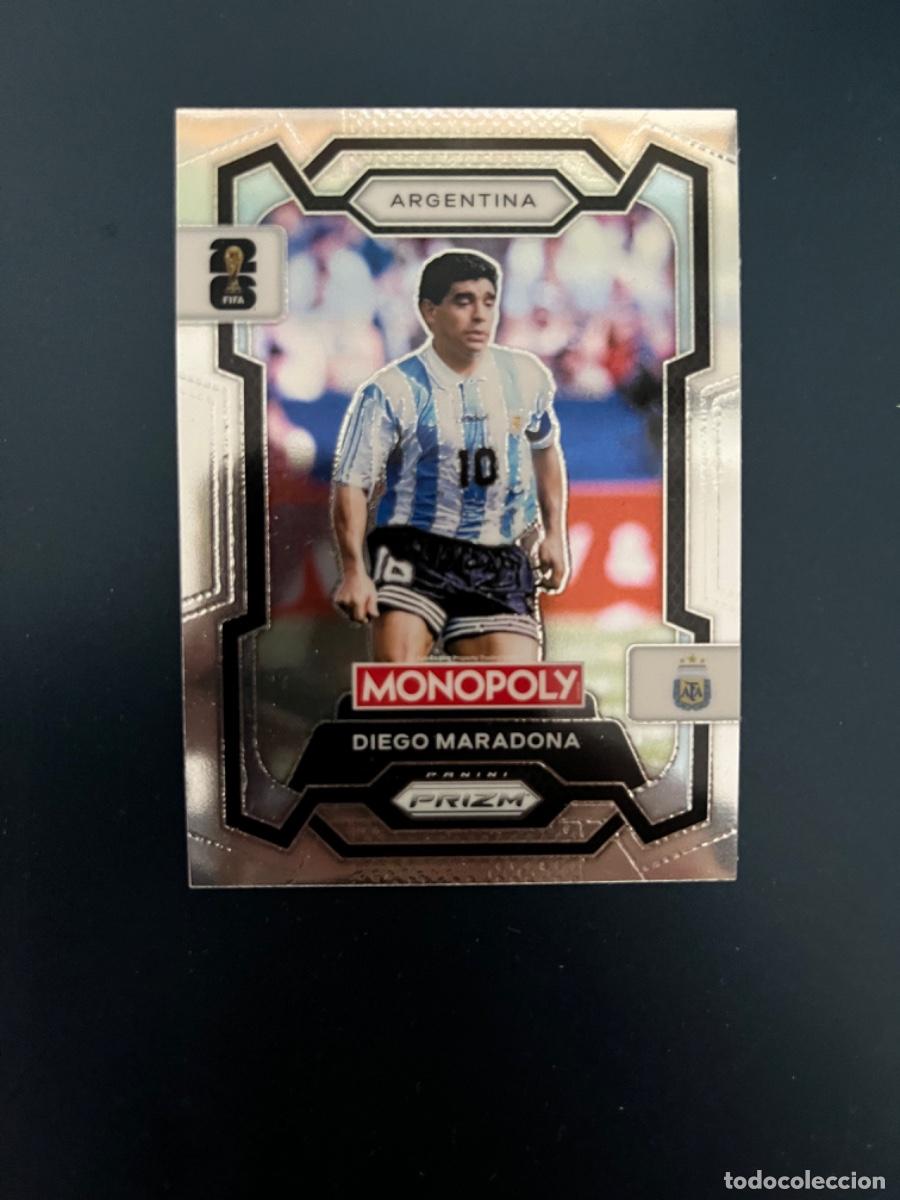 Collectable Antique Stickers: 3 maradona argentina monopoly prizm world cup 2026