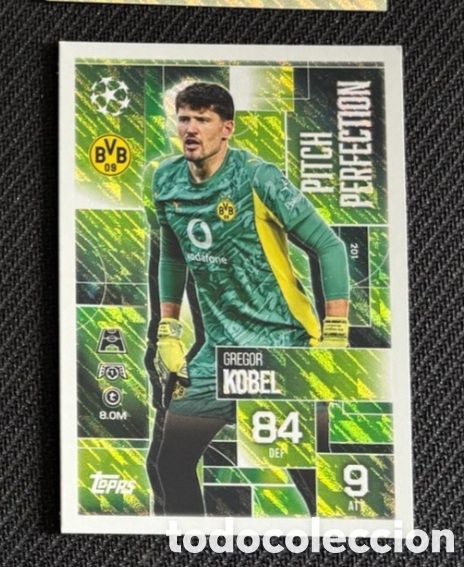 Coleccionismo cromos antiguos: KOBEL DORTMUND MATCH ATTAX EXTRA 2025 2026 PITCH PERFECTION