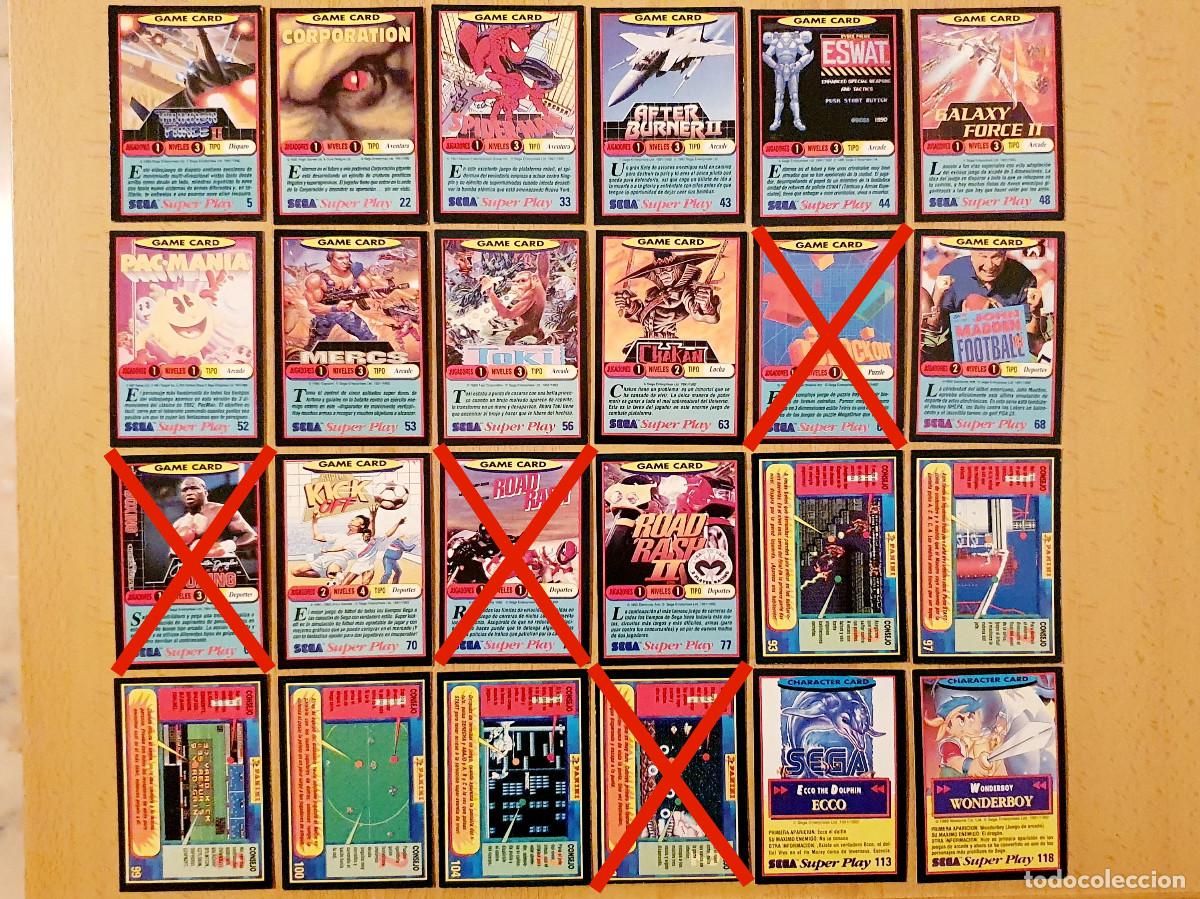 Collezionismo Figurine antiche: Cromos SEGA Super Play de Panini