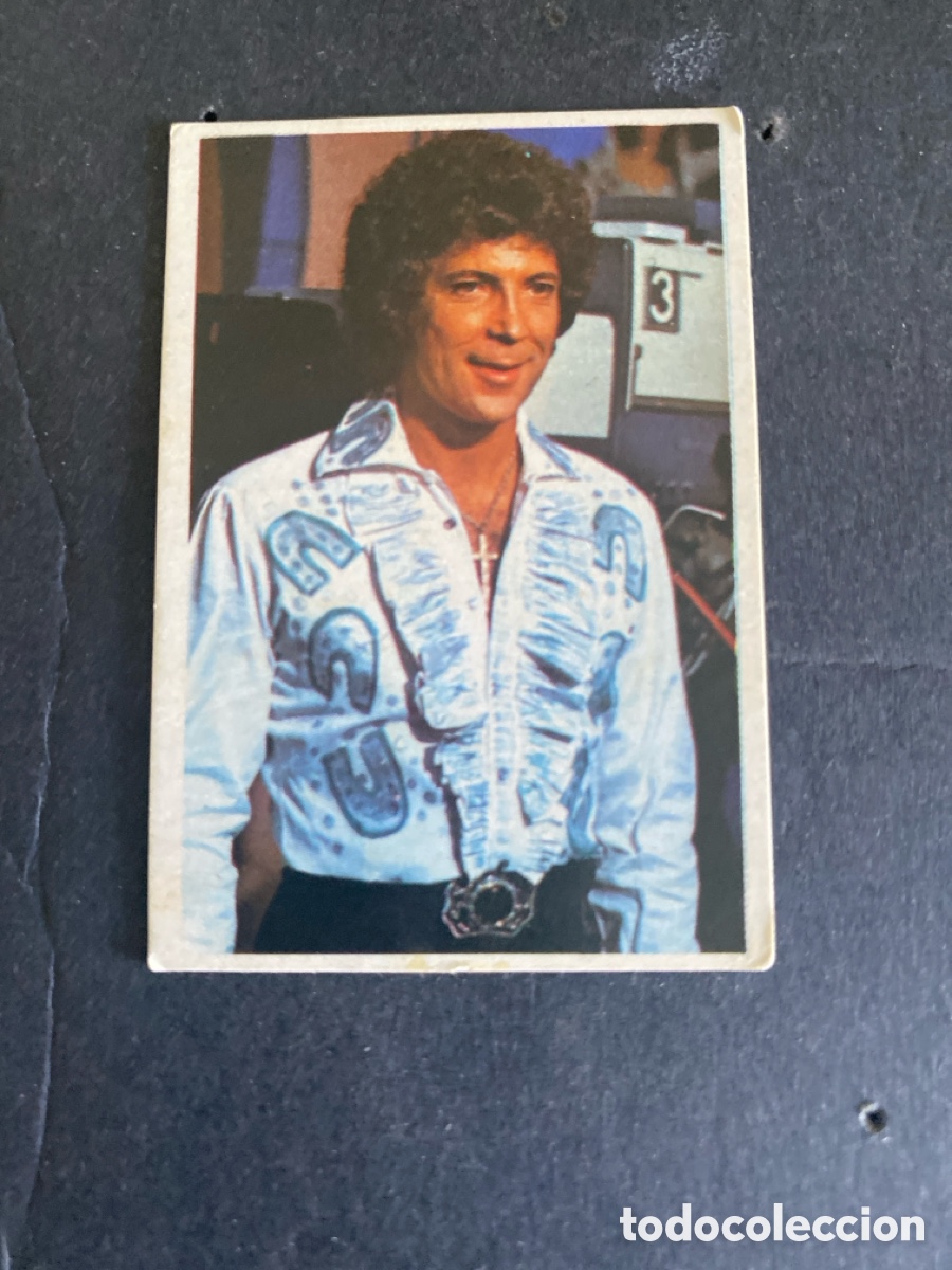 Coleccionismo cromos antiguos: Cromo Figuras N* 89 Tom Jones ediciones este