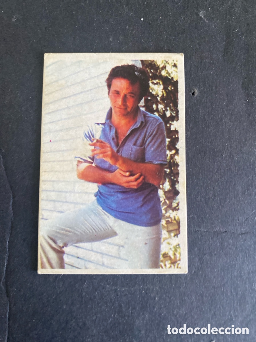 Coleccionismo cromos antiguos: Cromo Figuras N* 91 Peter Falk ediciones este