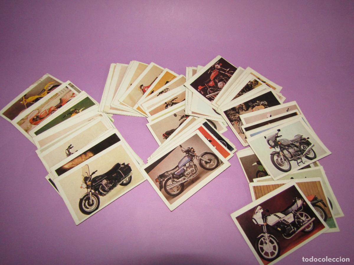 Sammeln alte Sammelbilder: Antiguo Lote de 62 Cromos Diferentes del &Aacute;lbum SUPER MOTOS DEL MUNDO de IBERDIS del A&ntilde;o 1982