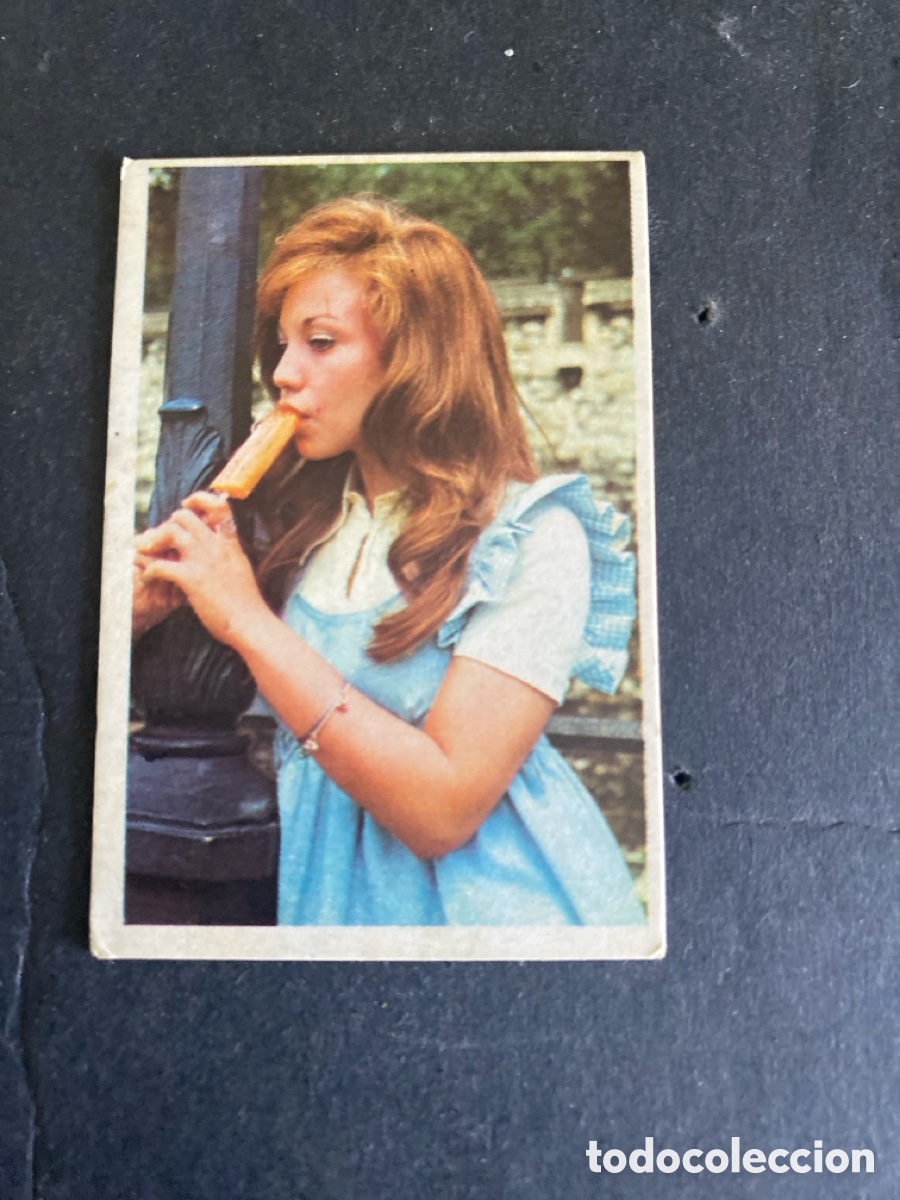 Sammeln alte Sammelbilder: Cromo Figuras N* 107 Karina ediciones este