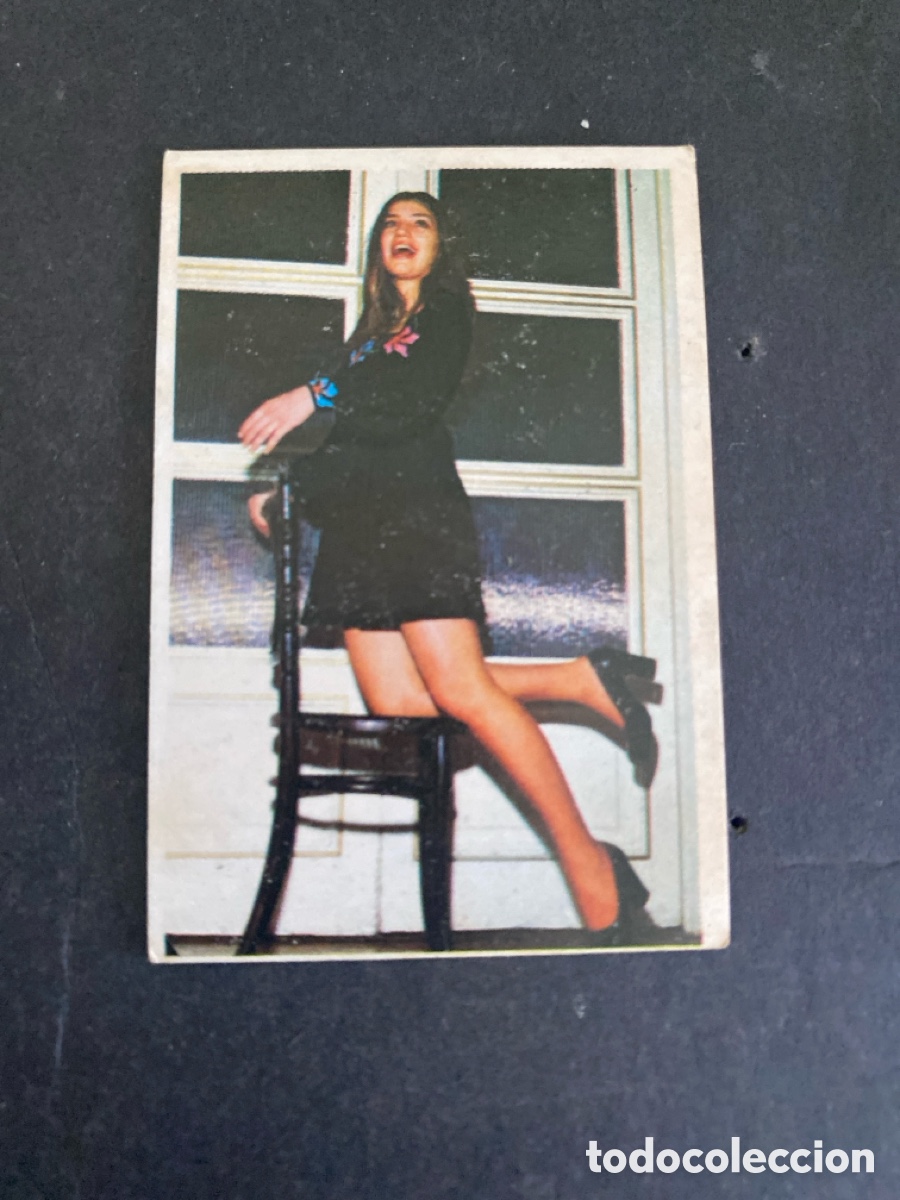 Coleccionismo cromos antiguos: Cromo Figuras N* 142 Angela Molina ediciones este