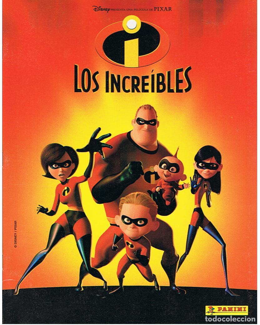 Coleccionismo cromos antiguos: PIDE TUS FALTAS * LOS INCREIBLES * (PANINI ) NUNCA PEGADOS