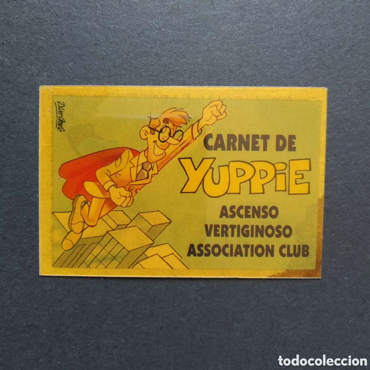Coleccionismo cromos antiguos: CROMO - CARNET DE YUPPIE - BOLLY-CARNET - BOLLYCAO - A&Ntilde;O 1989