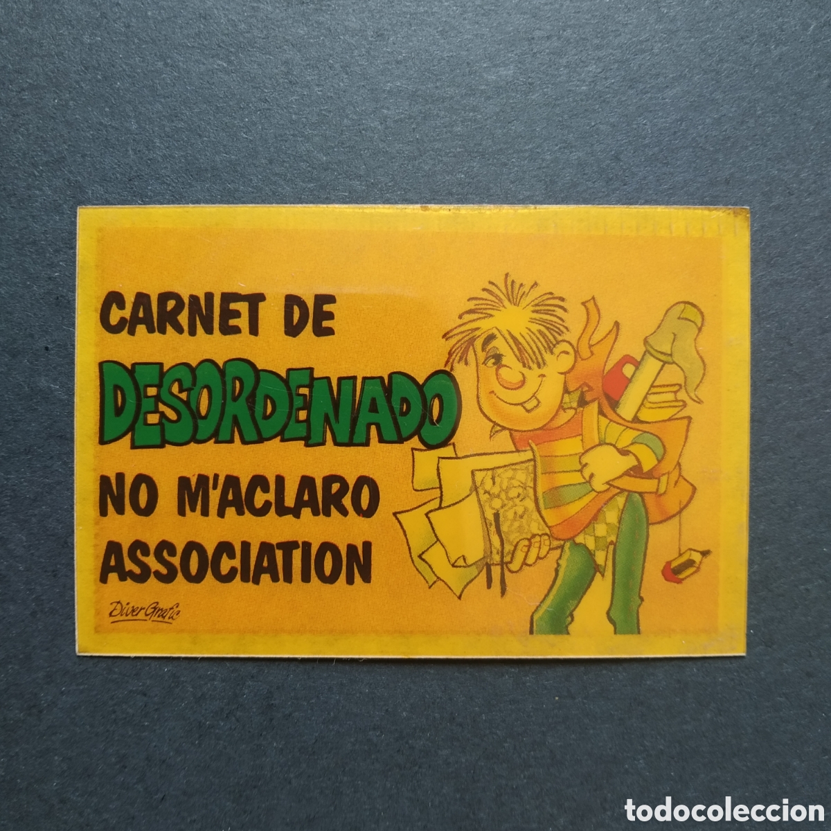 Coleccionismo cromos antiguos: CROMO - CARNET DE DESORDENADO - BOLLY-CARNET - BOLLYCAO - A&Ntilde;O 1989