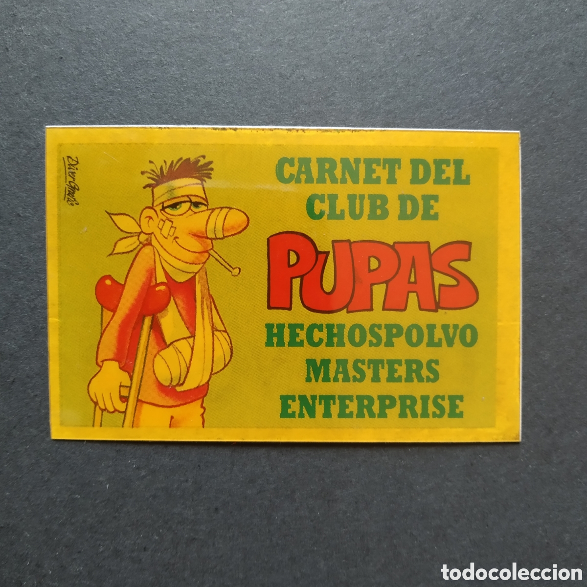 Coleccionismo cromos antiguos: CROMO - CARNET DEL CLUB DE PUPAS - BOLLY-CARNET - BOLLYCAO - A&Ntilde;O 1989