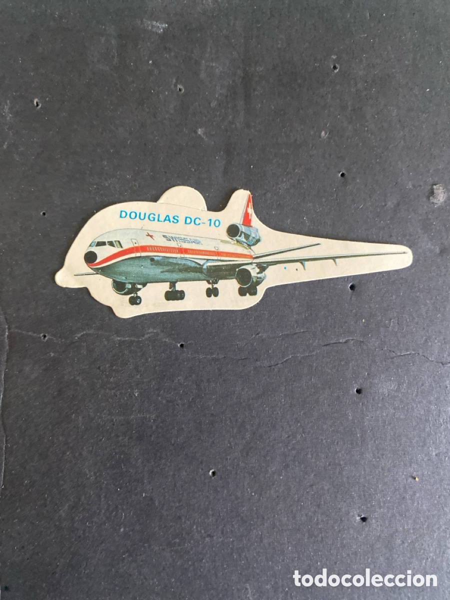 Coleccionismo cromos antiguos: Cromo Panrico Douglas DC -10