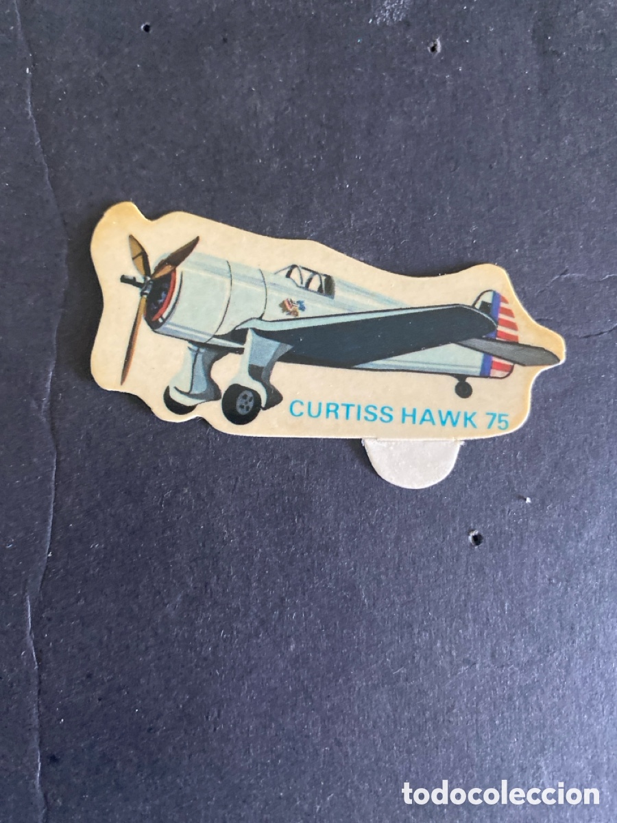Coleccionismo cromos antiguos: Cromo Panrico Curtiss Hawk 75