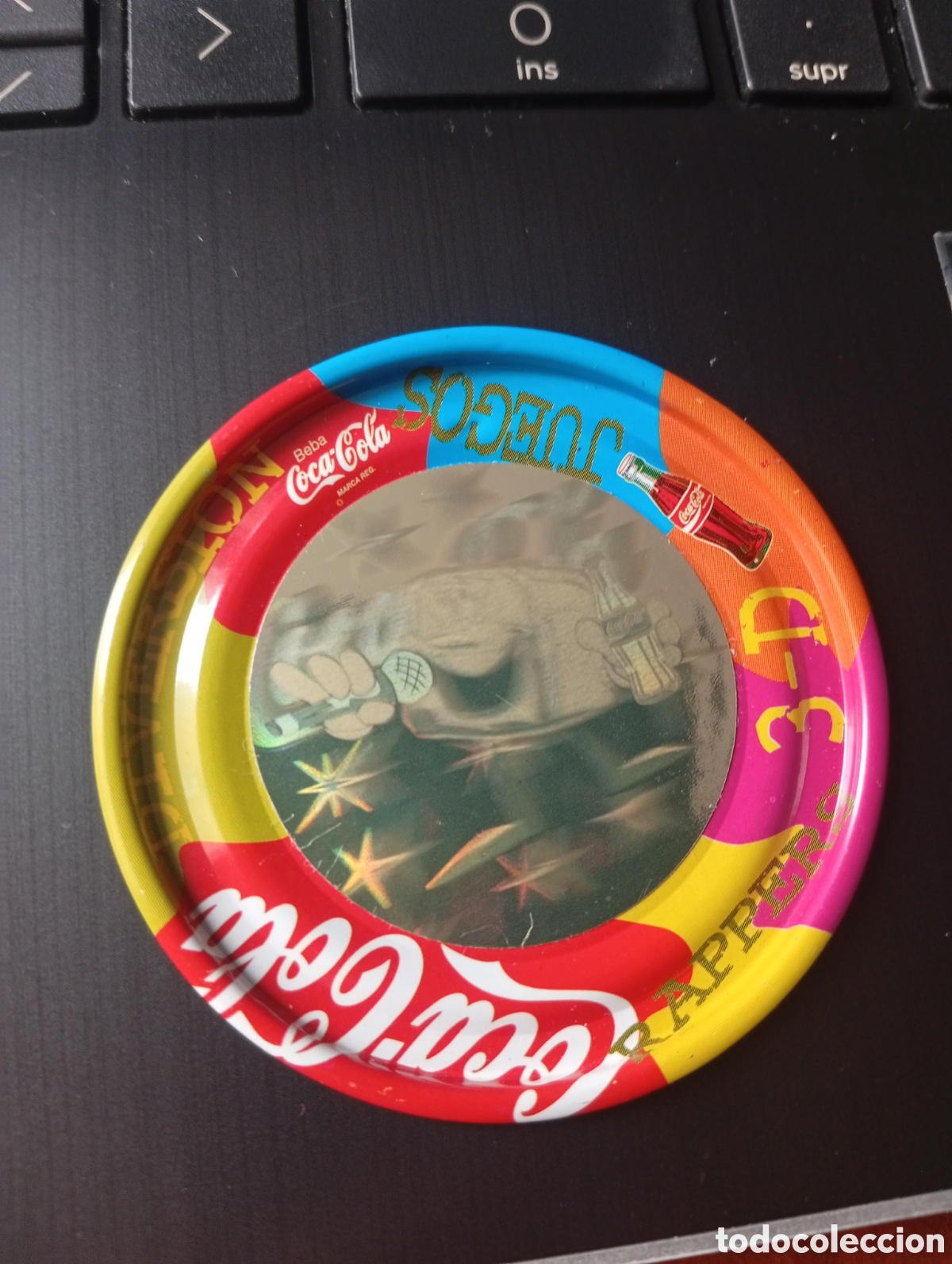 Collectable Antique Stickers: COLECCION TAZO TAZOS CAPS METAL RAPPERS MAGIC BOX INTERNATIONAL 3D EDICION LIMITADA COCA COLA