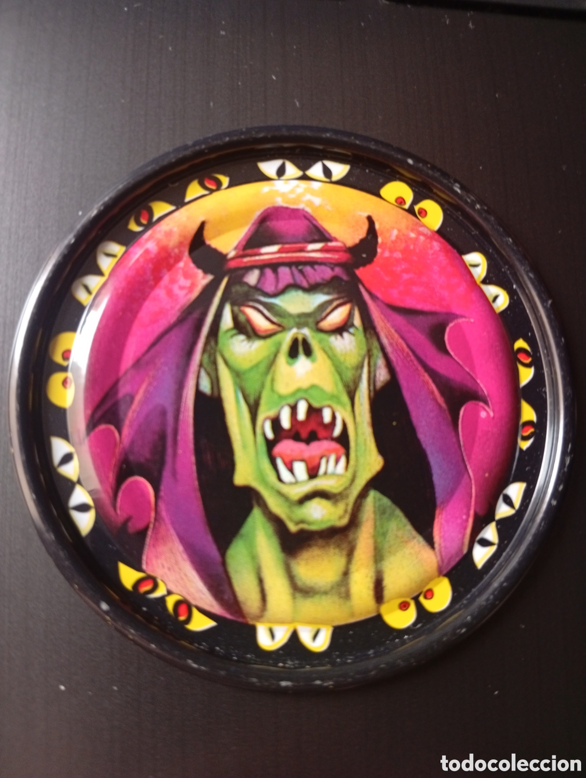 Collectable Antique Stickers: COLECCI&Oacute;N TAZOS MAGIC BOX INT. RAPPERS TAZO METAL MET&Aacute;LICO CAPS POGS MONSTRUO MONSTRUOS N &ordm; 36