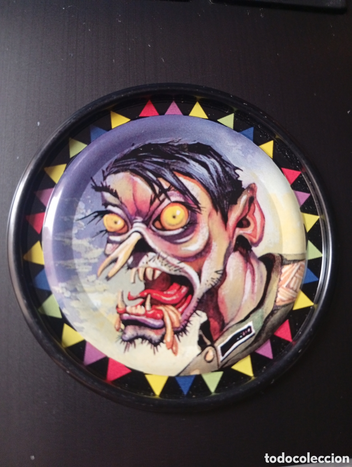 Coleccionismo cromos antiguos: COLECCI&Oacute;N TAZOS MAGIC BOX INT. RAPPERS TAZO METAL MET&Aacute;LICO CAPS POGS MONSTRUO MONSTRUOS N &ordm; 32