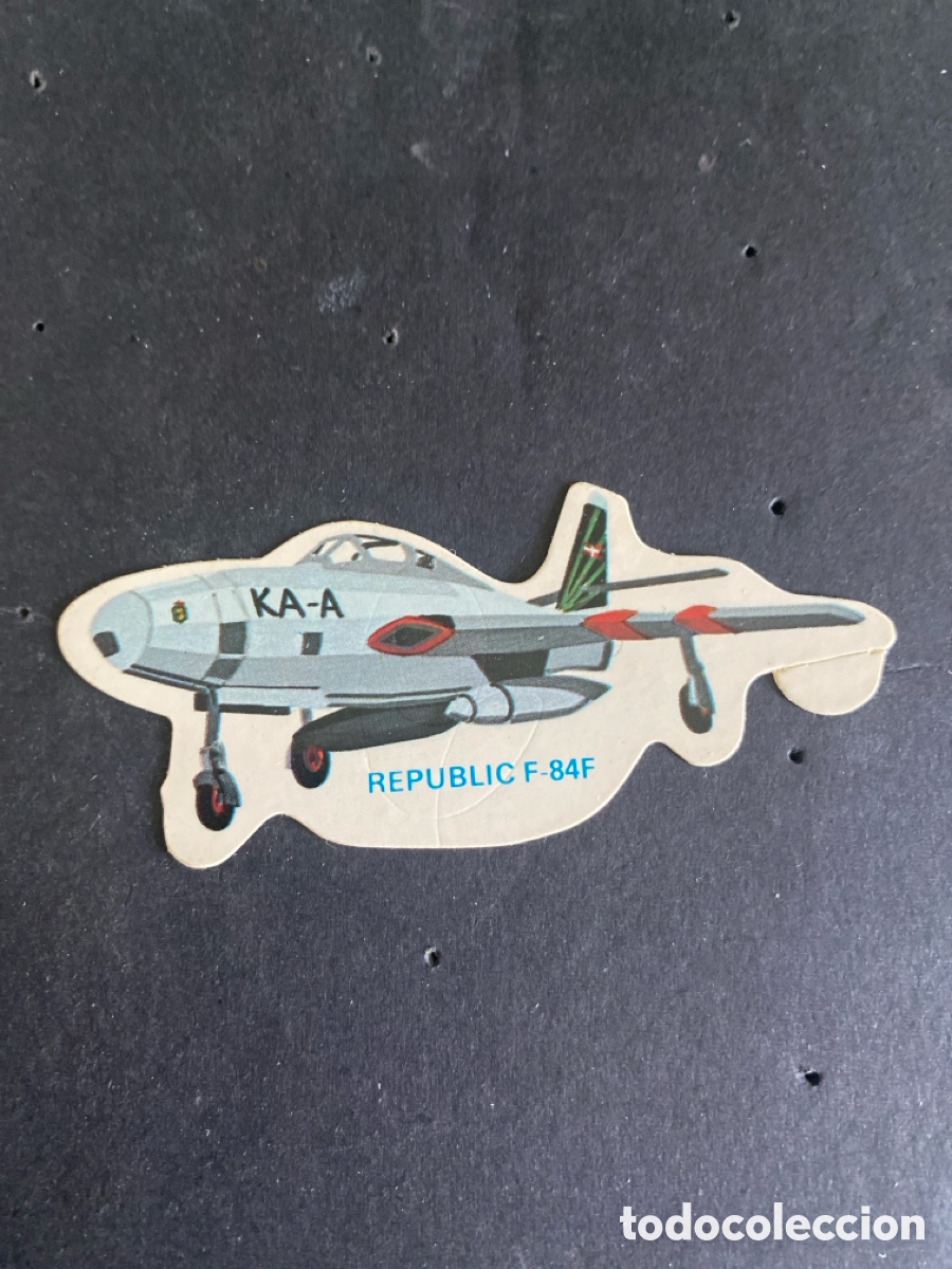 Coleccionismo cromos antiguos: Cromo Panrico Rep&uacute;blica F- 84F