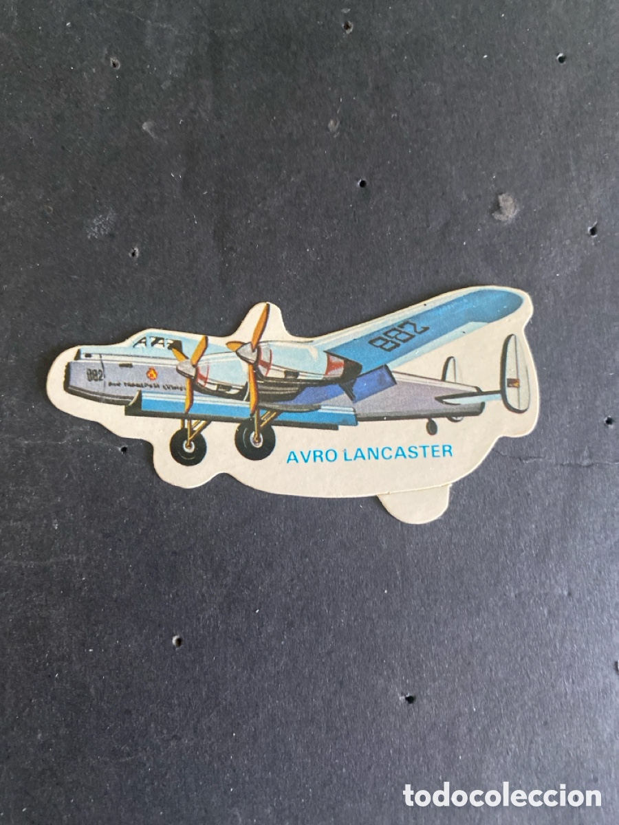 Coleccionismo cromos antiguos: Cromo Panrico Avro lancaster