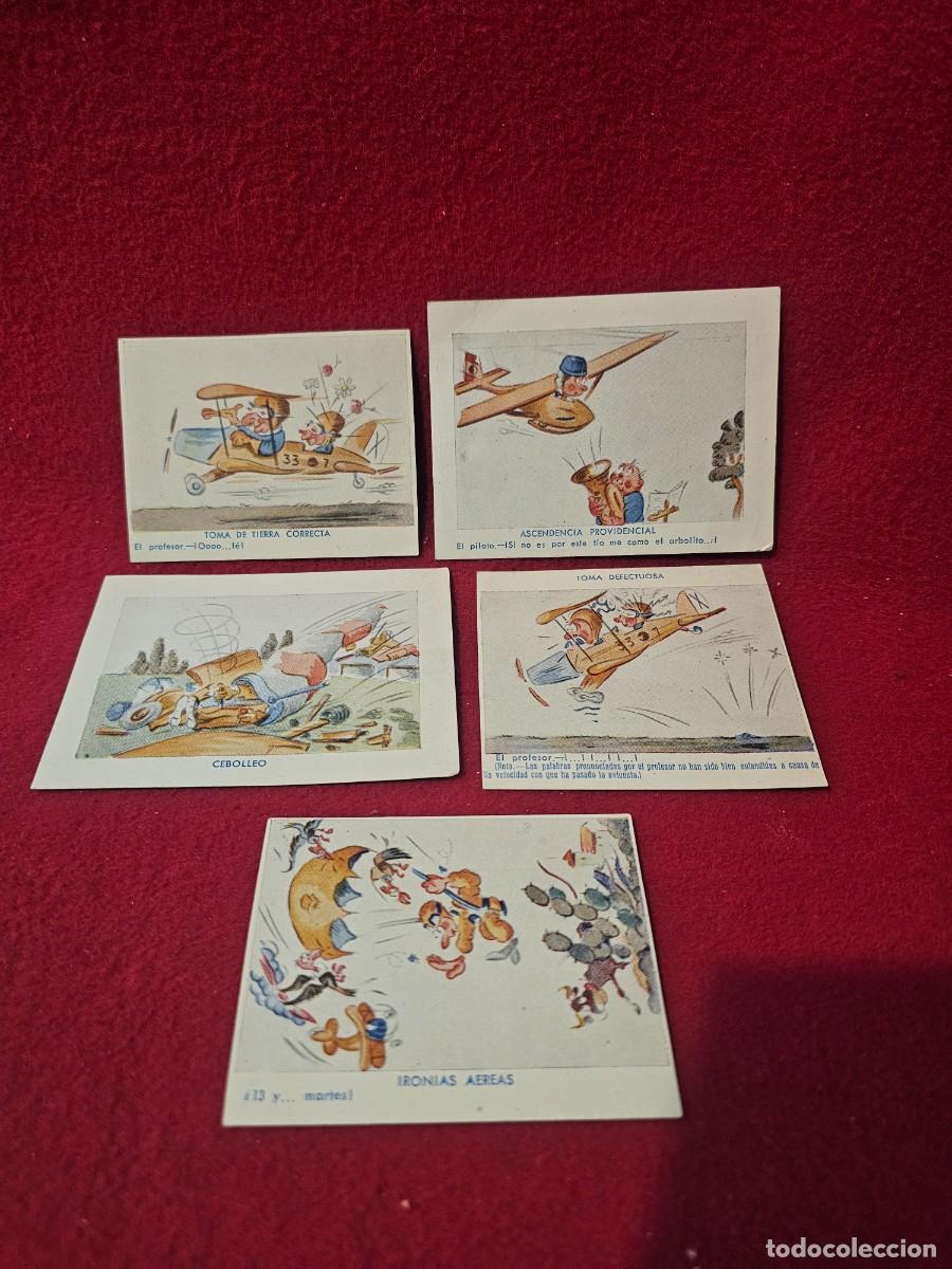 Coleccionismo cromos antiguos: LOTE CROMOS SATIRICOS