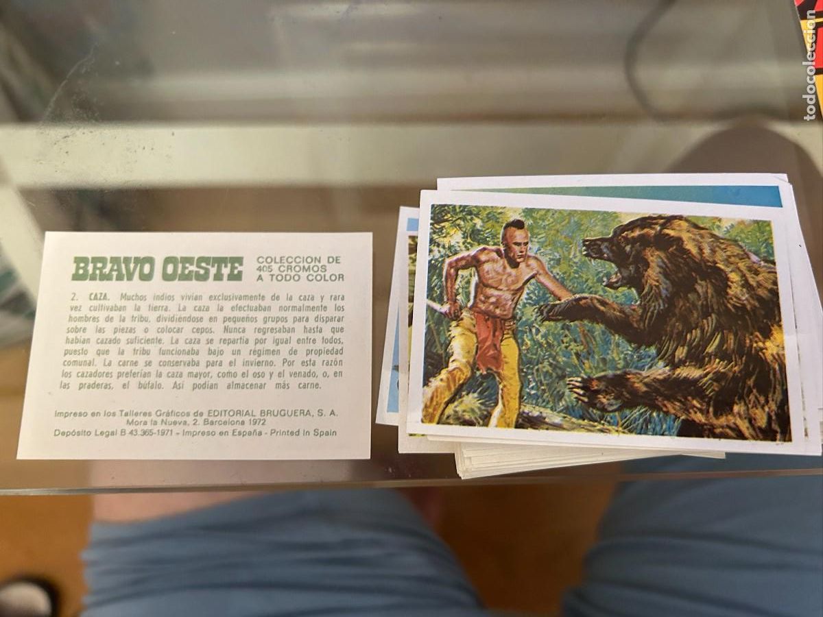 Colecionismo Cromos antigos: BRAVO OESTE 117 CROMOS NUEVOS POSIBILIDAD DE VENDER SUELTOS