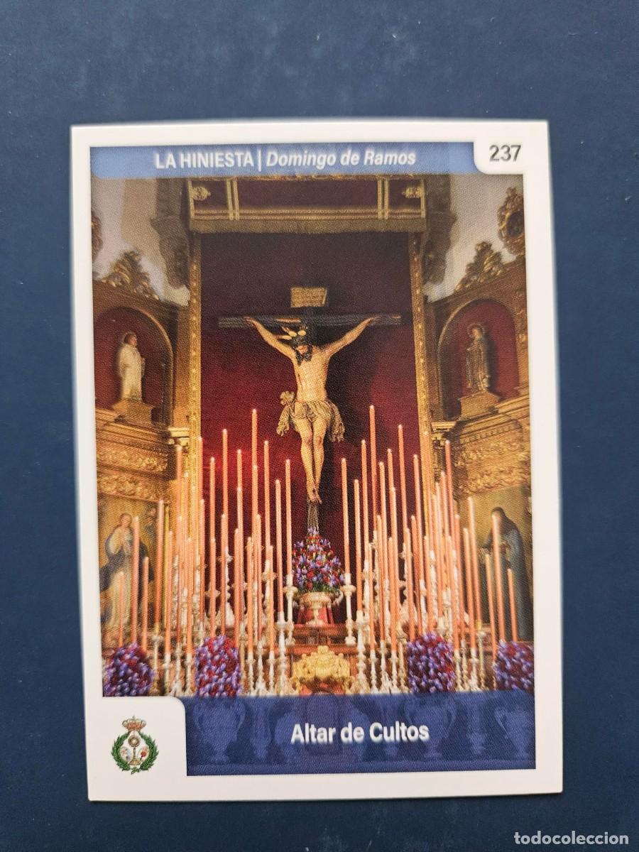 Coleccionismo cromos antiguos: N&ordm; 237 SEMANA SANTA SEVILLA 2025 25 HOLY CARDS