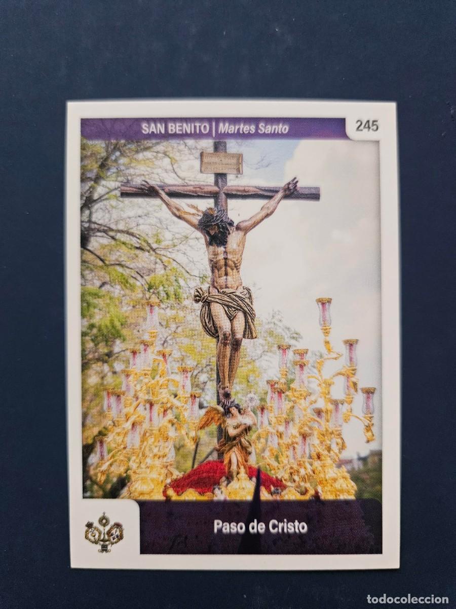 Coleccionismo cromos antiguos: N&ordm; 245 SEMANA SANTA SEVILLA 2025 25 HOLY CARDS