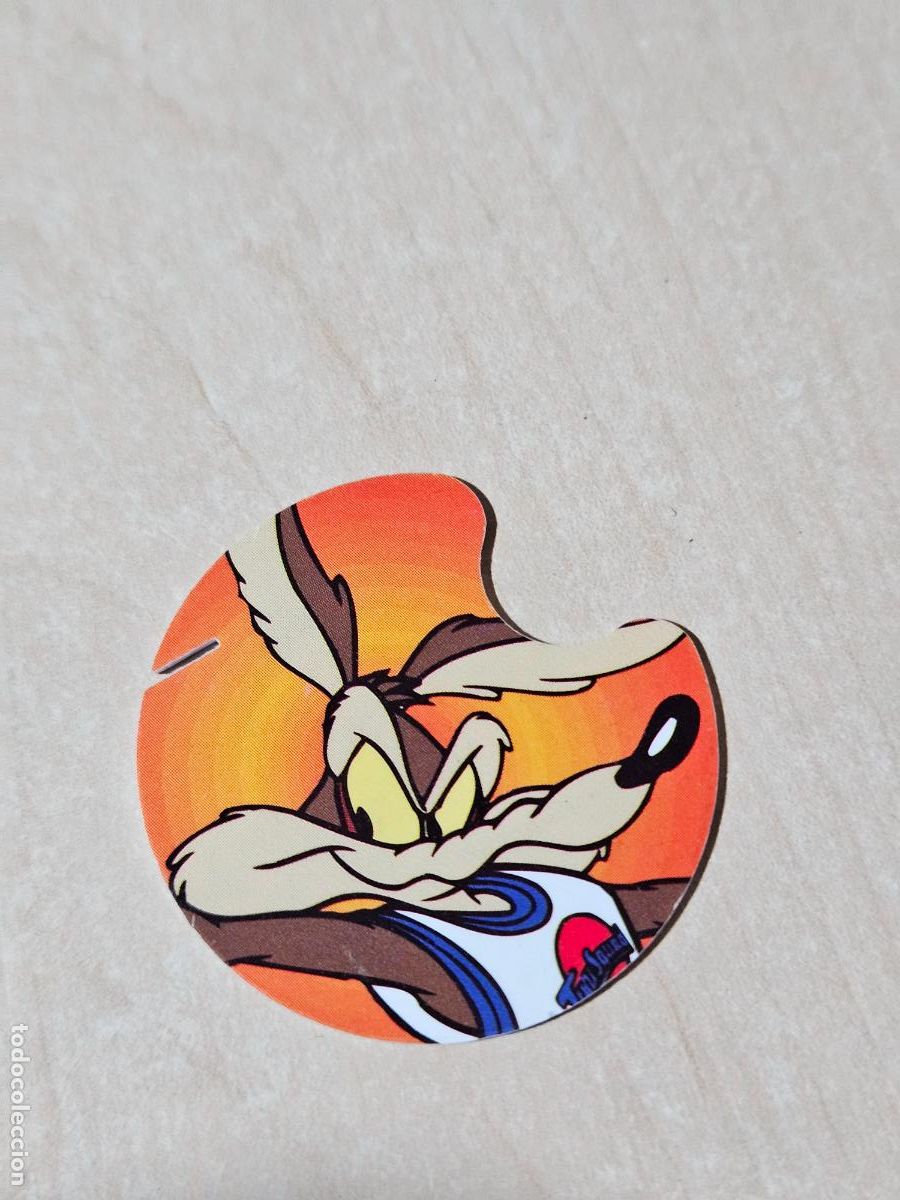 Colecionismo Cromos antigos: COLECCI&Oacute;N TAZO JORDAN DE LOS TINY TOON DE LA PELICULA SPACE JAM DANONE N&ordm; 2